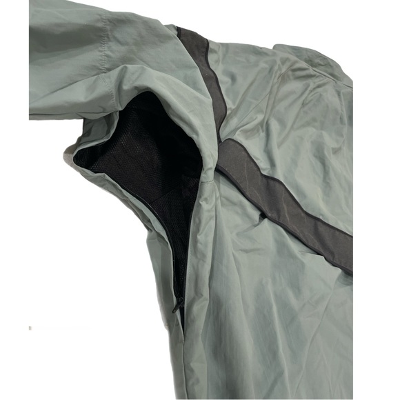 IPFU Army Mens M Long Zip Up Jacket Military Windbreaker Nylon Vented Reflective - Picture 4 of 6